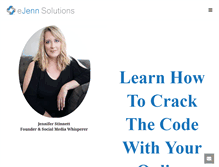 Tablet Screenshot of ejennsolutions.com